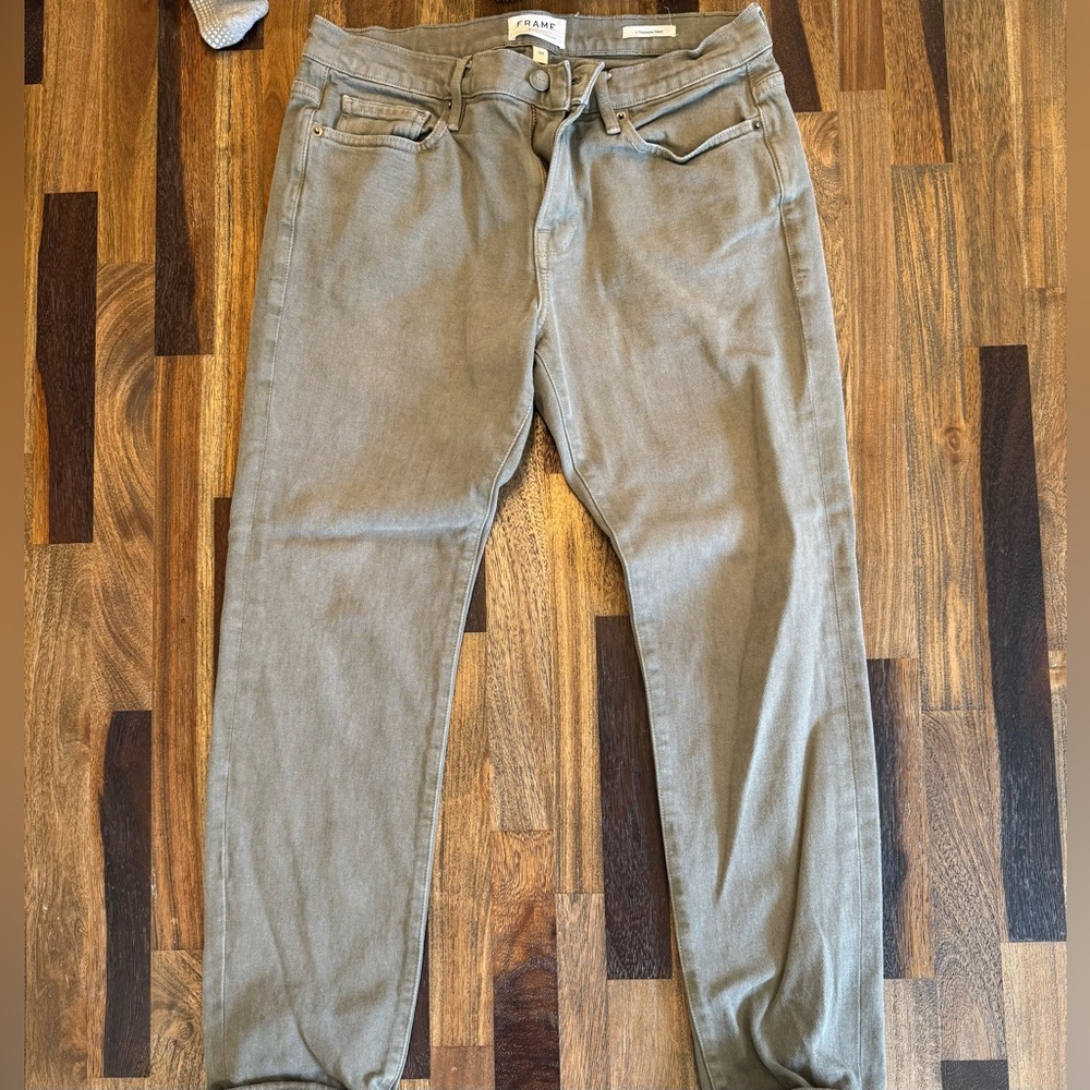 Frame Denim - jeans - men’s - 32 - l’homme slim - light green